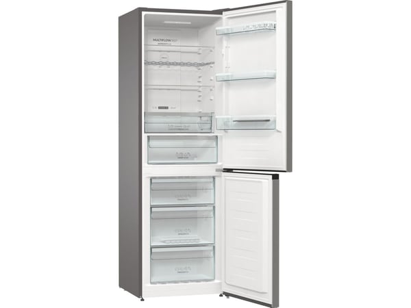 Gorenje NRK6192AXL4 kyl- och frysskåp 300 L, energiklass E, 60 cm, metallgrå