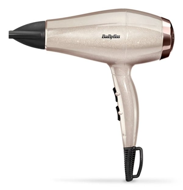 BaByliss 5914PE hiustenkuivaaja 2000 W, musta, kulta, ruusukulta