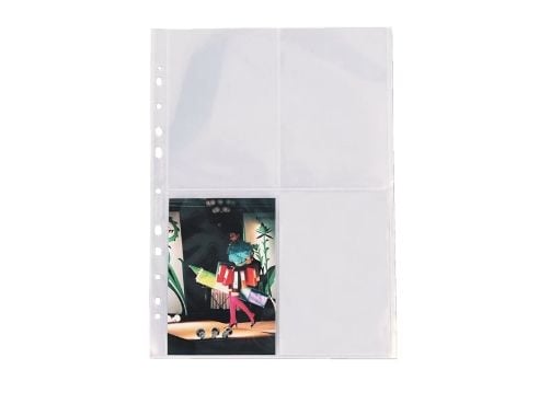 Fotofickor 10x15 cm A4 80my klar Esselte PhotoSafe - (25 st.)