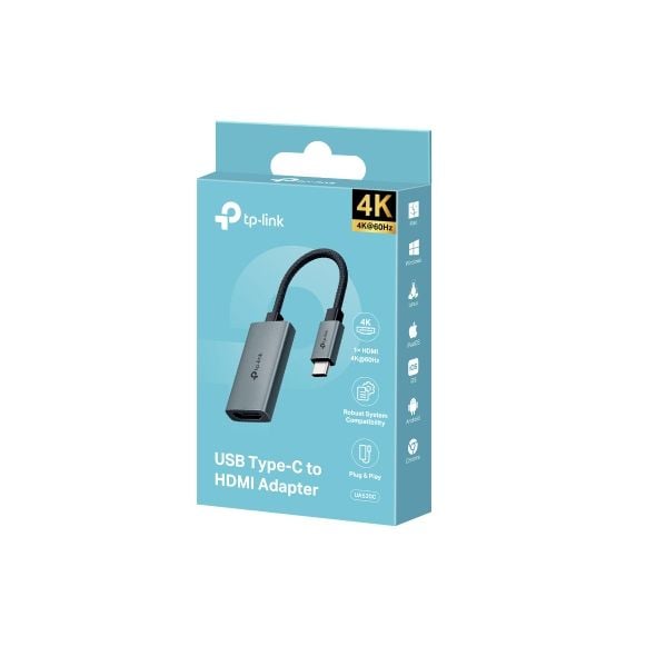 TP-LINK UA520C V1 - Adapterkabel - 24 pins USB-C hann til HDMI hunn (UA520C)