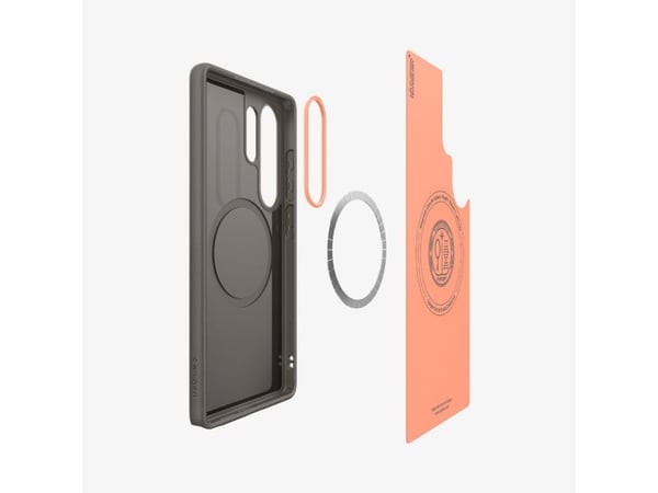 Spigen Nano Pop (MagFit), Etui, Samsung, Galaxy S25 Ultra, 17,5 cm (6.9"), Grå