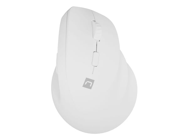 NATEC CRAKE 2 TRÅDLÖS MUS 2400DPI BLUETOOTH 5.2 + 2.4GHZ VIT