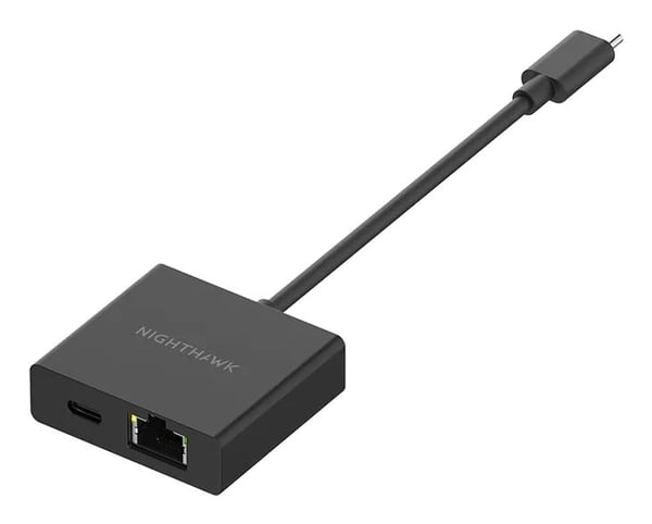 NETGEAR Nighthawk - Nätverksadapter - USB-C - Gigabit Ethernet x 1 + USB-C 3.1 x 1