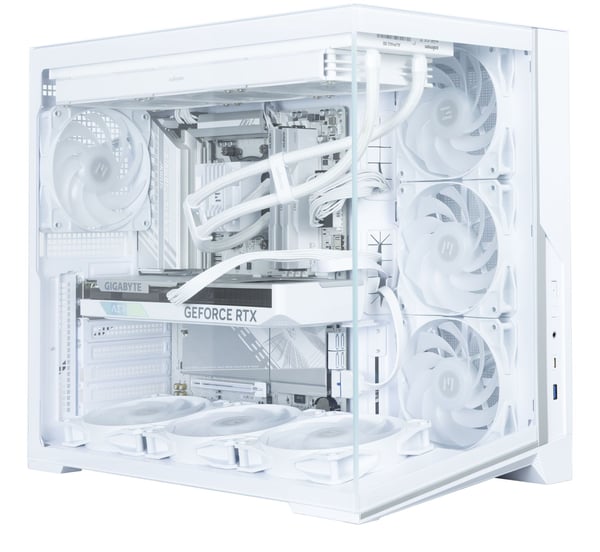 Zalman D40, Midi Tower, PC, Valkoinen, ATX, mikro ATX, Mini-ITX, Akryylinitriilibutadieenistyreeni (ABS), Terästä, Karkaistu lasi, 16 cm