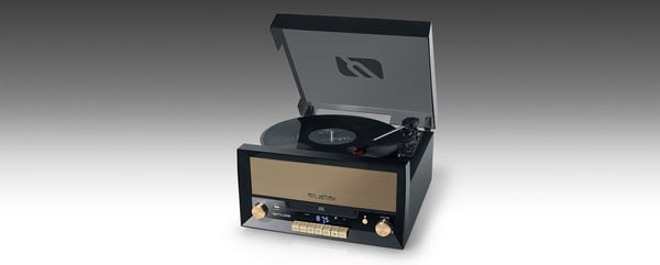 Muse MT-110B, Suoravetolevysoitin, Musta, Ruskea, Puu, 33,45,78 RPM, Rotaatio, CD, CD-R, CD-RW