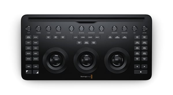 Blackmagic Design DaVinci Resolve Micro Color Panel (DE), USB, Svart, Knapp, Rullknapp, Styrkula, 363,9 mm, 182,3 mm, 48 mm