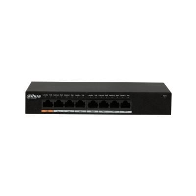 Dahua Technology PFS3008-8GT-96, Uhåndtert, L2, Gigabit Ethernet (10/100/1000), Strøm over Ethernet (PoE)