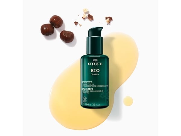 Nuxe Bio Organic Hazelnut Replenishing Nourishing Body Oil 100ml