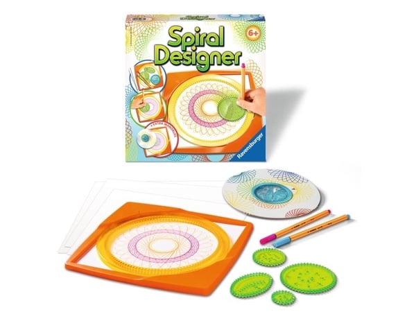Ravensburger 29774, Lasten spirograph-piirtotyökalu, 6 vuosi/vuosia, Muovi, Monivärinen