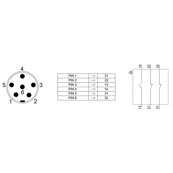 Siemens magnetkontakt 3SE6616-3CA01