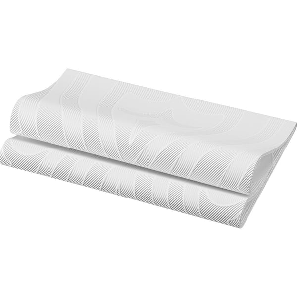 Duni Elegance® serviett Lily 40x40 cm hvit - (40 stk./pakning) Duni Elegance® serviett Lily 40x40 cm hvit - (40 stk./pakning)
