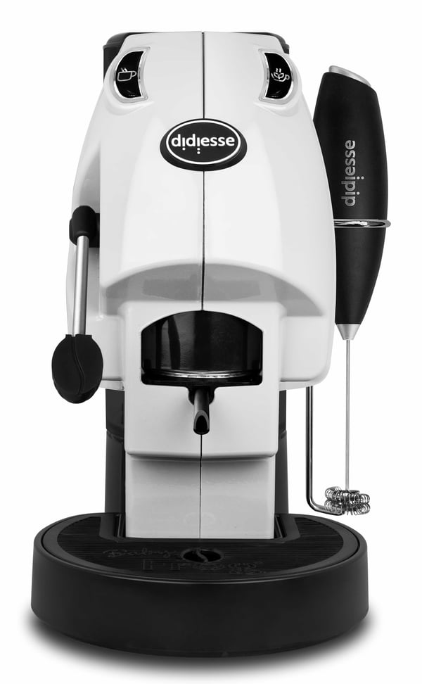 Didiesse New Baby Frog, Pod kaffe maskin, 1,3 l, Kaffe pute, 650 W, Hvit