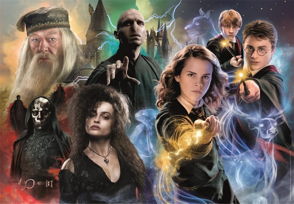 Clementoni Puslespil Harry Potter, 104 brikker