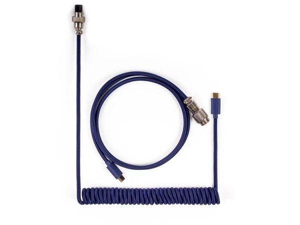 Keychron CAB-L, 1,3 m, USB C, USB C, USB4 Gen 3x2, Sininen