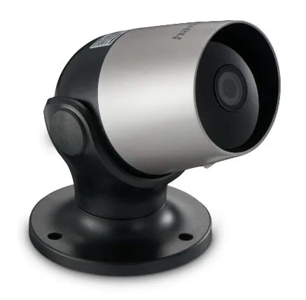 Hama 00176646, Ulkona, Langaton, Amazon Alexa / Apple Siri / Google Home, 2400 MHz, musta, Hopea, Luoti (muoto)