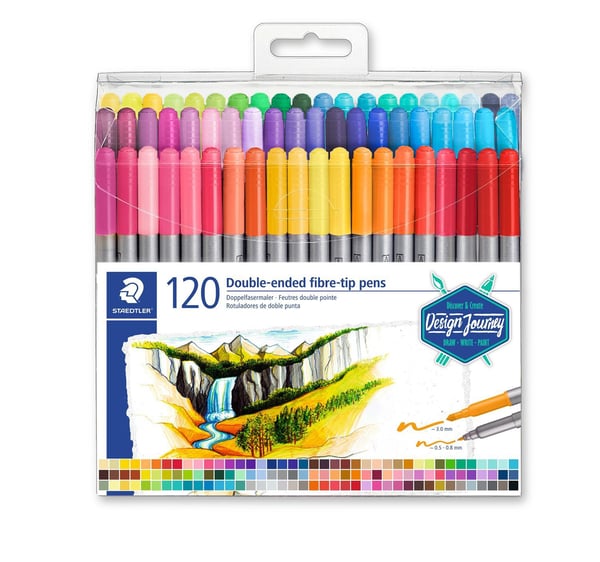 Staedtler 3200, Monivärinen, 12 kpl
