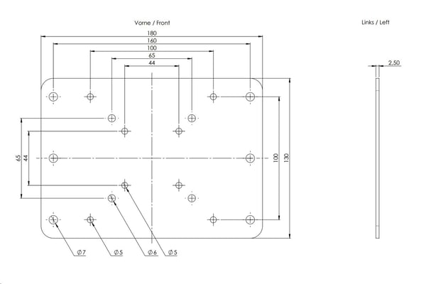 Siemens 6GT2890-2AC00 #####Holding plate (pitolevy)