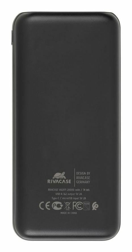 Rivacase VA2071, 20000 mAh, lajitella