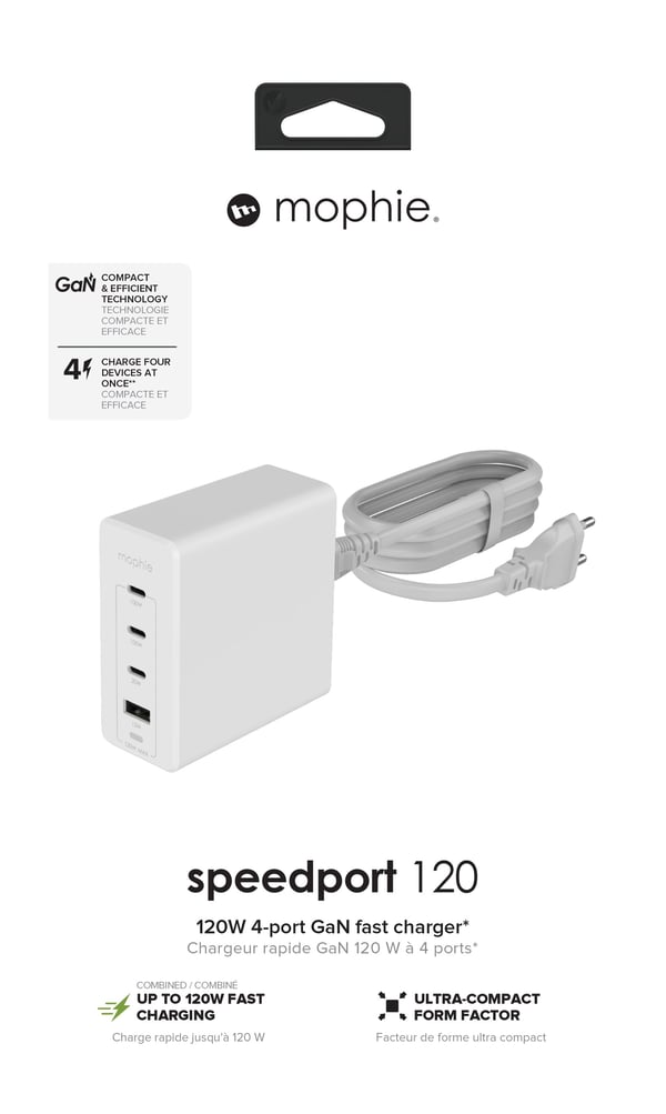 mophie 409909309, Innendørs, AC, Hvit