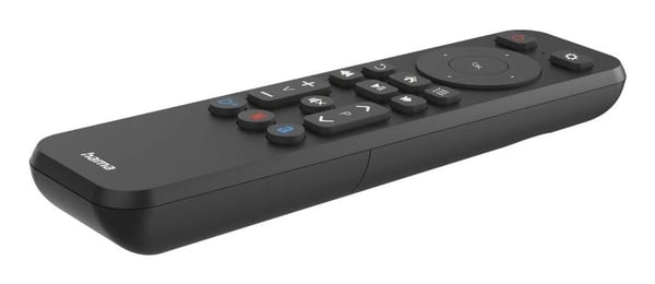 Hama 00221050, TV, IR trådlös, Tryckknappar, Uppladdningsbara, Svart