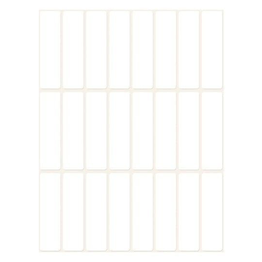 Avery Multi-Purpose Labels 3336 - Selv-adhesiv - hvit - 14 x 50 mm 672 stk merkelapper