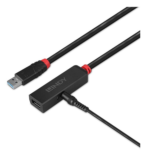 Lindy 43402, USB 3.2 Gen 1 (3.1 Gen 1) Typ-C, USB 3.2 Gen 1 (3.1 Gen 1) Typ-C, 5000 Mbit/s, Svart, Akrylonitrilbutadienstyren, Rund kabel