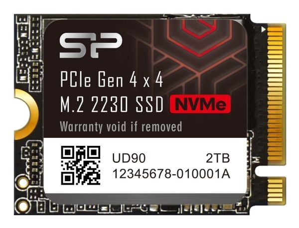 SILICON POWER UD90 - SSD - 2 TB - intern - M.2 2230 - PCIe 4.0 x4 (NVMe)