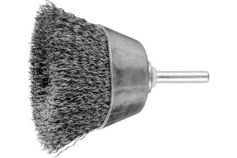 PFERD 43211001, Kopp stålbørste, 6 mm, 6 cm, Stål, 4500 RPM, 10 stykker