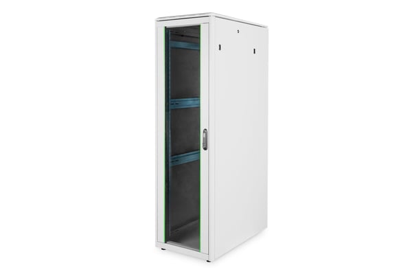 Digitus Unique DN-19 42U-6/10-1 - Räkki - kotelo - vaaleanharmaa, RAL 7035 - 42U - 19"