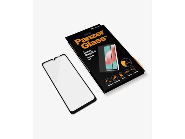 PanzerGlass™ | Veskevennlig - Skjermbeskytter for mobiltelefon - Kant-til-kant-passform - Krystallklar | Samsung Galaxy A32 5G