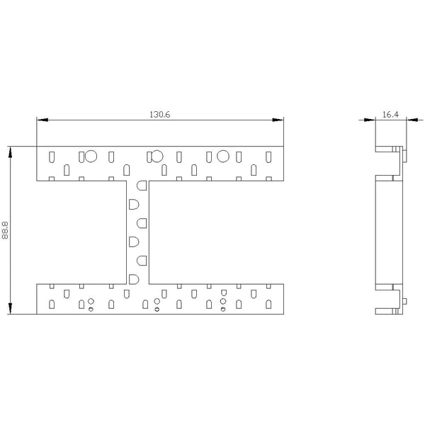 Siemens 3VA9257-0KB02 tillbehörssats 1 st