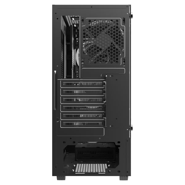 Savio Noctis Flow, Cube, PC, Svart, ATX, Micro ATX, Mini-ITX, Hjem/Kontor, 17 cm