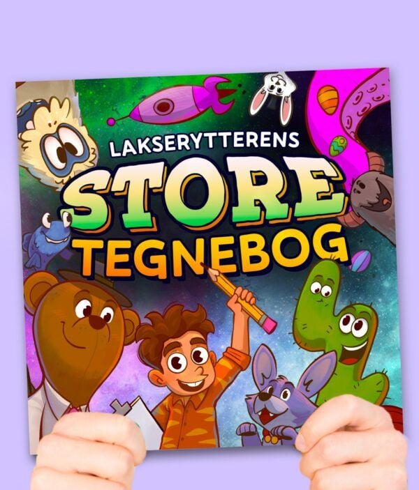 Lakse­r­ytterens STOR lommebok | Lakse­rytter’n | Språk: Dansk