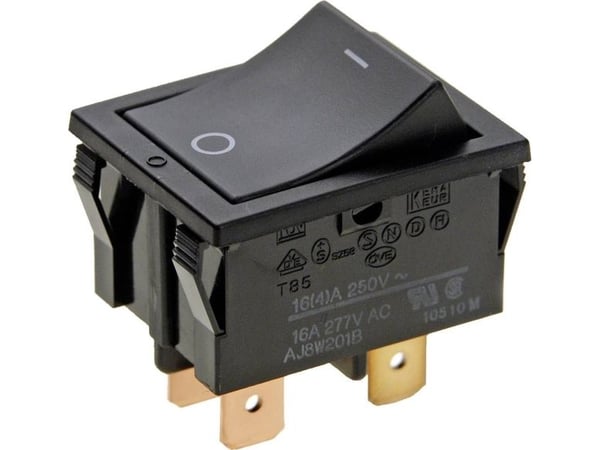 Panasonic AJ8W201BF 250 V/AC 16 A 2 x Off/On-kosketin 1 kpl