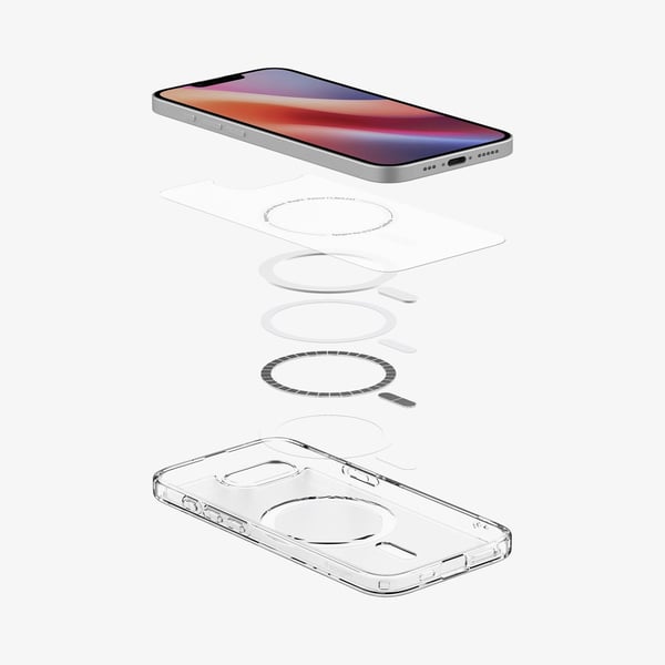 Spigen Ultra Hybrid (MagFit), Suojus, Apple, iPhone 16e, 15,5 cm (6.1"), Valkoinen