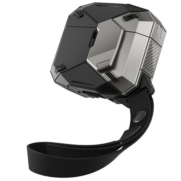 AirPods 4 Supcase Matrix-deksel med magnetisk lading – svart