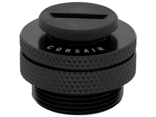 CORSAIR Hydro X Series XF Fill Port - nestejäähdytysjärjestelmän täyttöaukko - musta