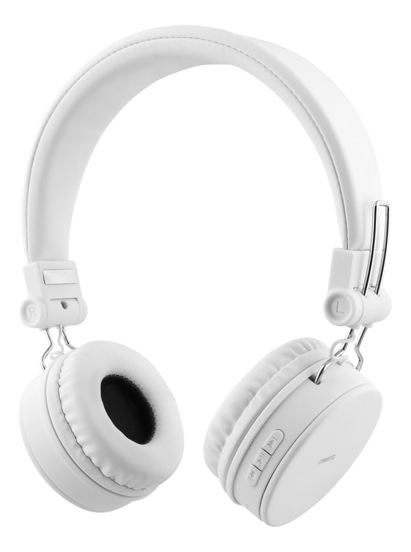 Streetz HL-BT403, Ledning & Trådløs, Musikk, 20 - 20000 Hz, 184 g, Hodesett, Hvit