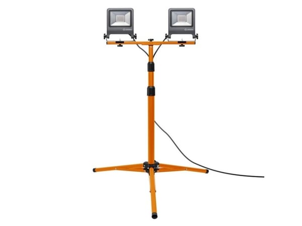 LEDVANCE TRIPOD, 60 W, LED, 3,9 kg, IP65, Grafiitti, Oranssi, Vapaasti seisova työvalo
