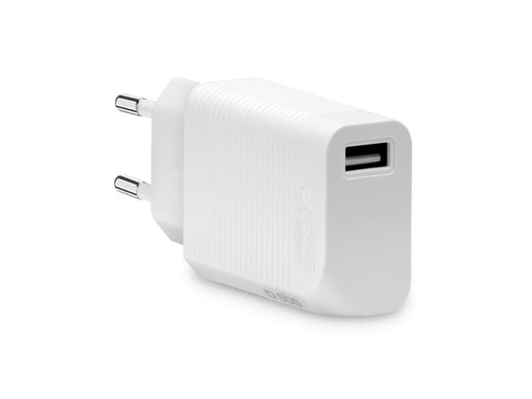 SBS GRETR1USB18W, Innendørs, AC, Hvit
