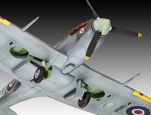 Revell Spitfire Mk.Vb, Flymodell med fastvinge, Monteringssett, 1:72, Spitfire Mk.Vb, Hankjønn, Second World War
