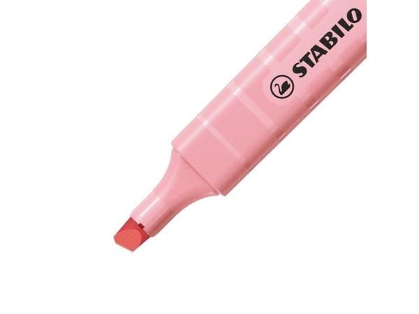 STABILO swing cool Pastel, 1 stykker, Rosa, Meisel tupp, Rosa, Hvit, 1 mm, 4 mm