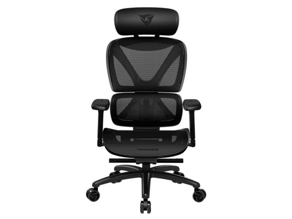 ThunderX3 XTC-Mesh gamingstol maks. 125 kg, 3D-armlener, svart
