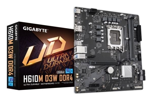 Gigabyte H610M D3W DDR4-emolevy LGA1700 micro ATX Rev. 1.0