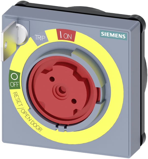 Sylinterilukko, punainen/keltainen, Siemens 8UD19000NB05