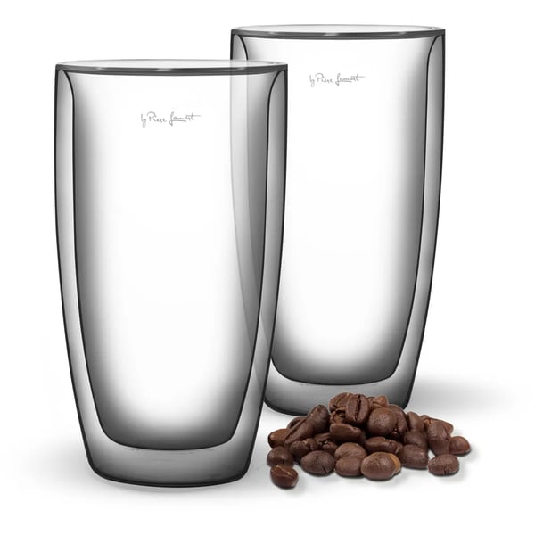 Lamart LT9011, Läpinäkyvä, Borosilikaattilasi, Pyöreä, 2 kpl, Kirkas, 380 ml
