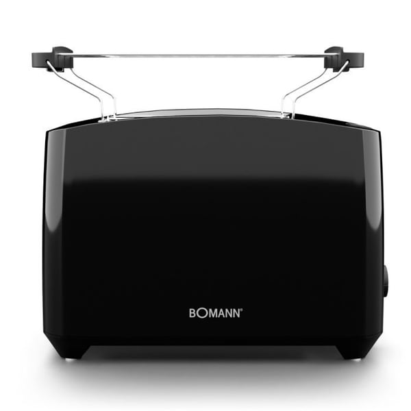 Bomann TA 6065 CB, 2 skiver, Svart, 750 W, 220 - 240 V, 650 W, 50/60 Hz