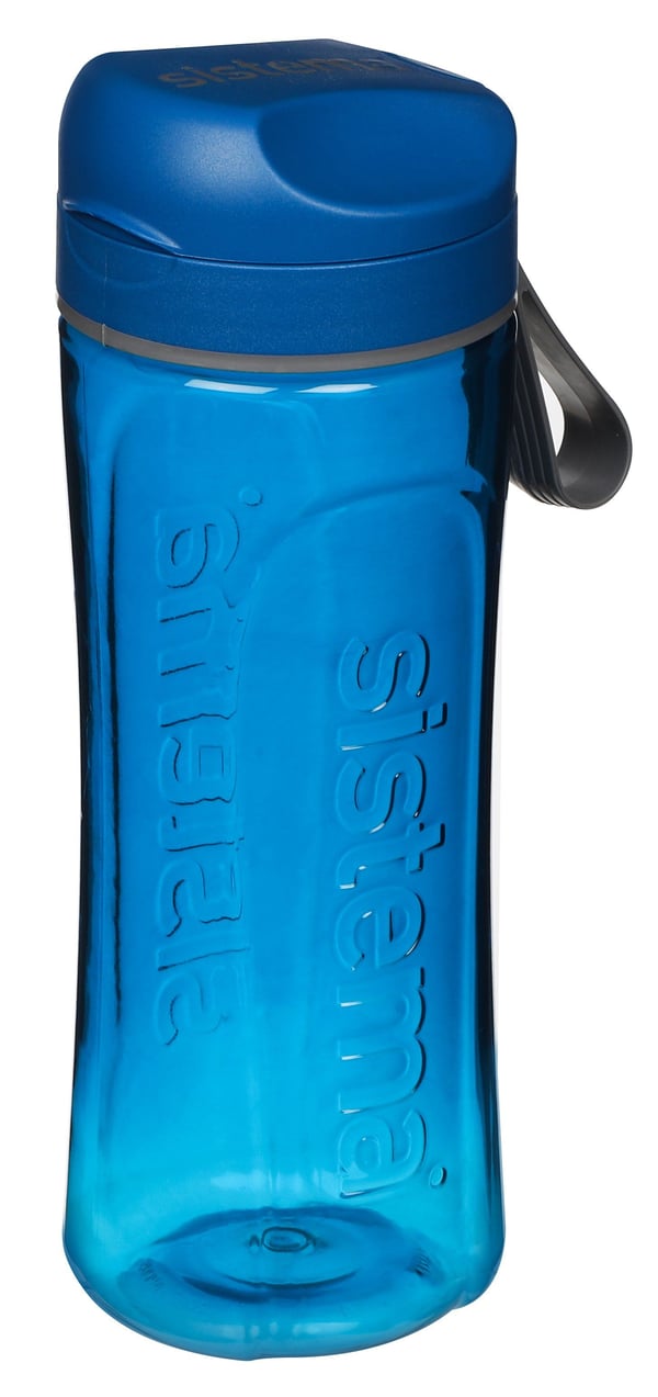 Sistema - Tritan Swift Bottle 600ml - Ocean blue
