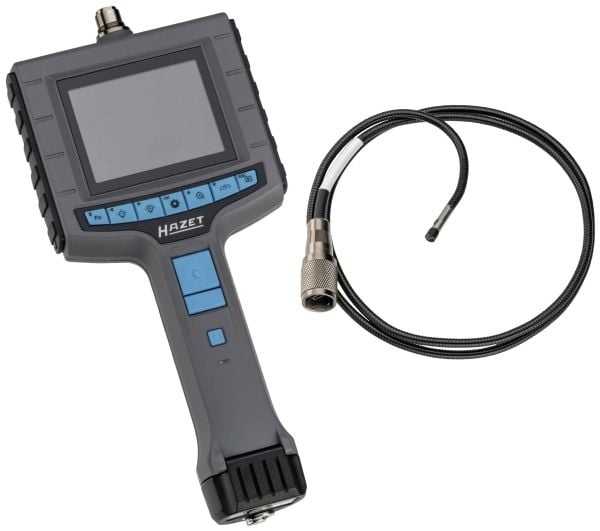 HD-videoendoskooppi 4812-11/5FS, 5-osainen setti (harmaa, SD-kortti 32 GB, etu- ja sivukamera)