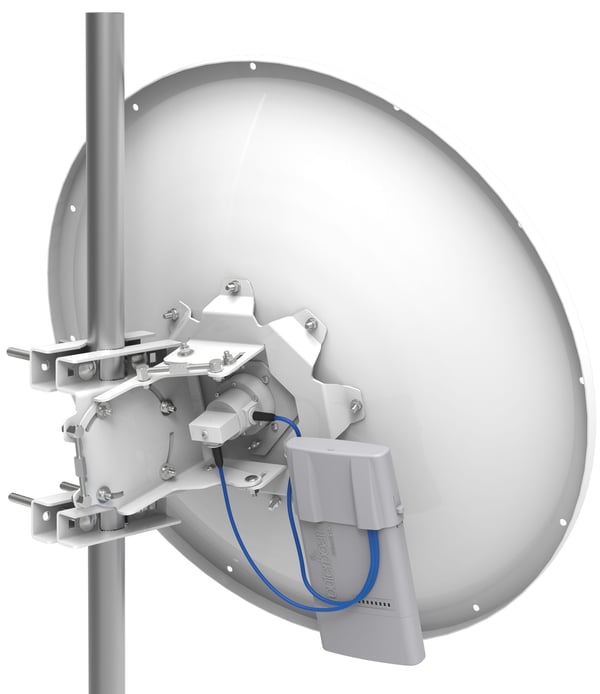 Mikrotik mANT30 PA, 30 dBi, 4.7 - 5.9 GHz, 50 O, 2,5°, RP-SMA, Kaksoispolarisaatio